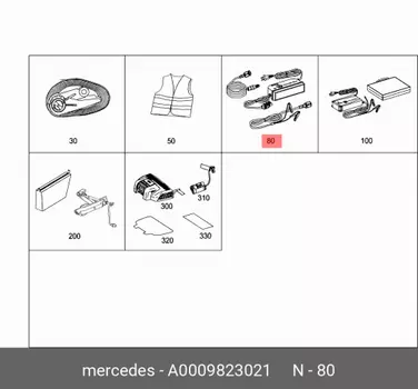 Зарядное устройство 5a A0009823021 MERCEDES-BENZ