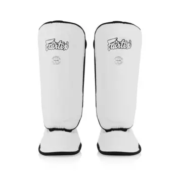 Защита голени для детей Fairtex, размер 10-12Y, белый