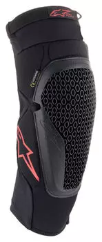 Защита колен Bionic Flex alpinestars, черный/красный