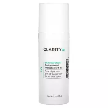 Защита кожи, защита окружающей среды SPF 50, 2 унции (60 г) Clarityrx