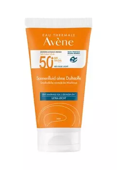 Защита от солнца AVNE GESICHTSPFLEGE SONNENFLUID SPF 50+ OHNE DUFTSTOFFEN, цвет wei