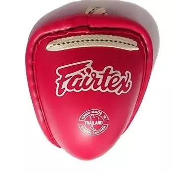 Защита паха Fairtex GC2 SteeL Cup, красный