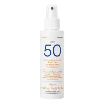 Защитная эмульсия spf50 для лица и тела Korres Yoghurt, 150 мл