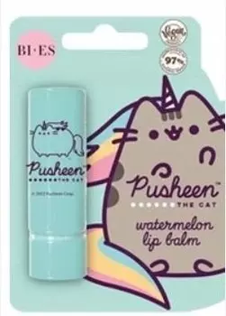 Защитная губная помада Pusheen с ароматом арбуза и маслом ШИ Inna marka