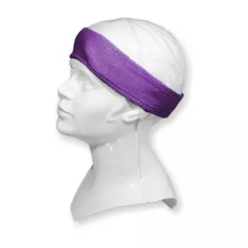 Защитная махровая повязка на голову Violet Plum Prima Beauty