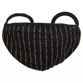 Защитная маска Mister Tee F**k You, черный