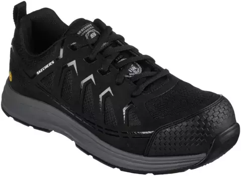 Защитная обувь Skechers "MALAD II", S1 P ESD, легкая и спортивная, устойчивая к проколам, удобная, дышащая, черный