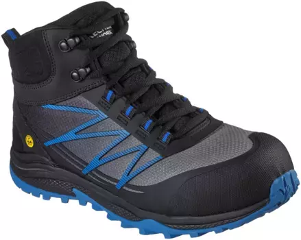 Защитная обувь Skechers "PUXAL - FIRMLE", S1 P ESD, особенно легкая, устойчивая к проколам, удобная и дышащая, синий