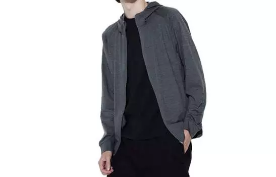 Защитная одежда унисекс UNIQLO от солнца, цвет 08 Dark gray