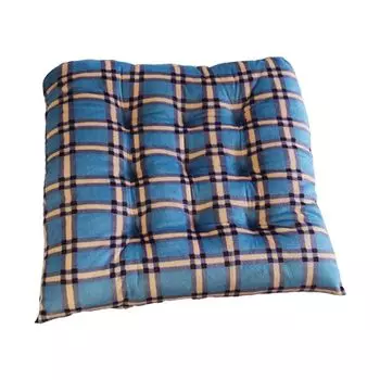 Защитная подушка сиденья, моющаяся квадратная форма, сетчатый дизайн, подушка для стула, украшение для дома-Z, размеры: 40x40 см Stuttg, мультиколор