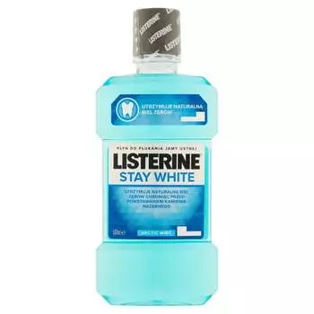 Защитная жидкость для полоскания рта, 500 мл Listerine, Stay White
