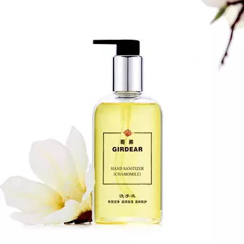 Защитное дезинфицирующее средство для рук Deep Breath и крем для рук Deep Breath с ромашкой, 2 флакона по 300 мл