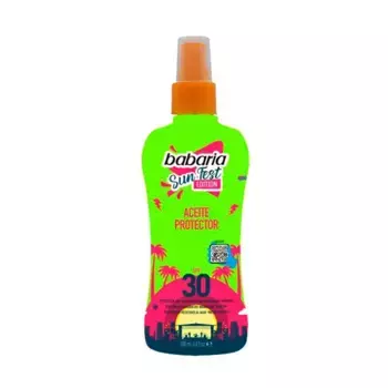 Защитное масло SPF 30 Sun Fest Edition Babaria, 200 ml