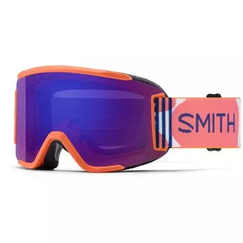 Защитные очки Smith Squad S Low Bridge Fit - женские, коралловый