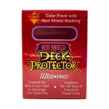 Защитные рукава Red Shield Deck (100, издание 1997 г.), Card Sleeves - Standard - Red & Orange (Ultra Pro)