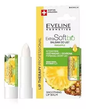 Защитный бальзам для губ Extra Soft Bio - Ананас 4г Eveline Cosmetics Lip Therapy Professional