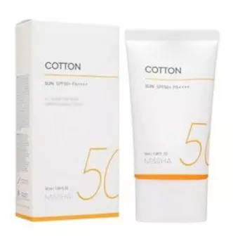 Защитный крем, 50 мл Missha, Allaround Safe Block Cotton SPF 50+ PA++++