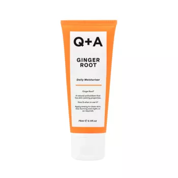 Защитный крем для лица с имбирем, 75 мл Q+A Ginger root