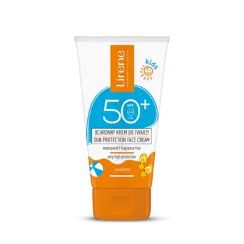 Защитный крем для лица с spf50+ для детей, 50 мл Lirene Sun