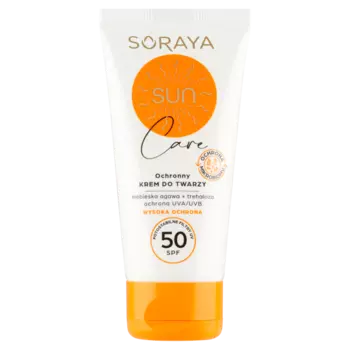 Защитный крем с фильтром spf50, 40 мл Soraya Sun care
