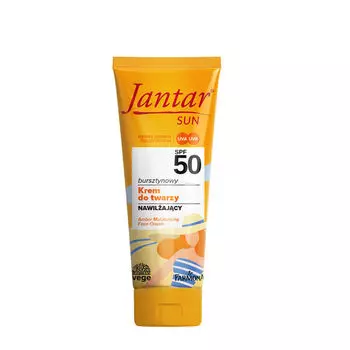 Защитный крем с фильтром spf50 для лица, 50 мл Jantar Sun