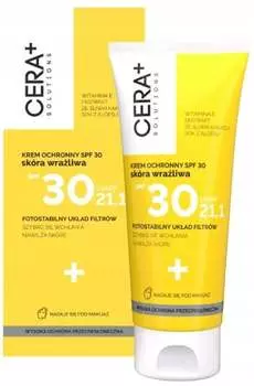 Защитный крем Spf30 для чувствительной кожи, 50 мл Cera+, Cera+ Solutions