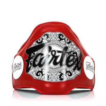 Защитный пояс Fairtex Lightweight (A.K.A. "The Champion Belt"), красный