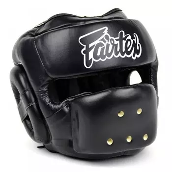 Защитный шлем Fairtex Full Face, размер M, черный