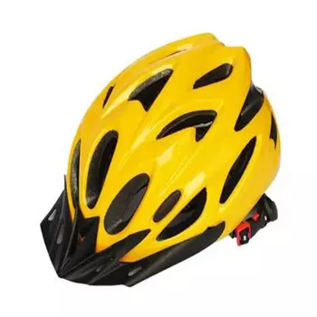 Защитный шлем Jiaolu, спортивный шлем для горного велосипеда и велоспорта (желтый не включает очки и поставляется с полями * 2)