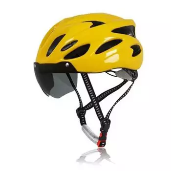 Защитный шлем Jiaolu, спортивный шлем для горного велосипеда (желтые очки * 2)