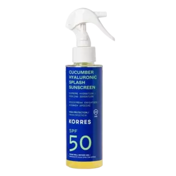 Защитный спрей для лица и тела spf50, 150 мл Korres Cucumber