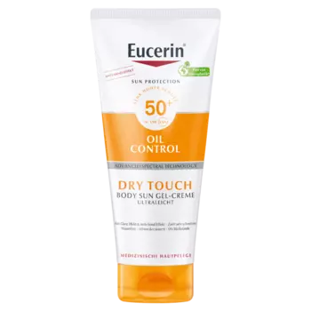 Защитный ультралегкий гель-крем для тела spf50+, 200 мл Eucerin Oil control
