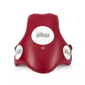 Защитный жилет Fairtex Trainer's, красный