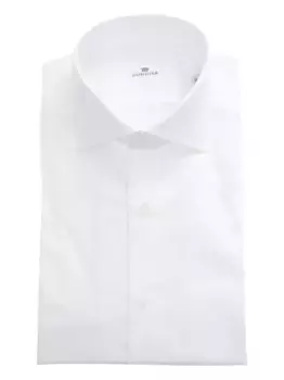 Застегнутая хлопковая рубашка Sonrisa, белый