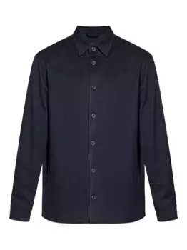 Застегнутая на пуговицы куртка-рубашка Paul & Shark, синий