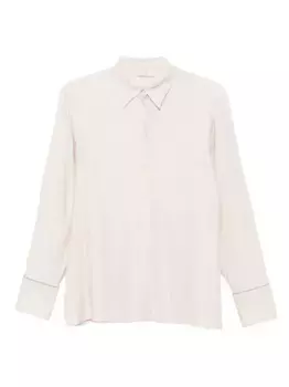 Застегнутая рубашка Peserico, нейтральный