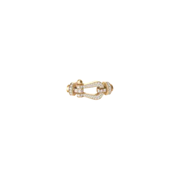 Застежка для браслета Force 10 из желтого золота с бриллиантами, большая модель Fred