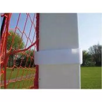 Застежки футбольной сетки - липучка/липучка POWER SHOT, белый