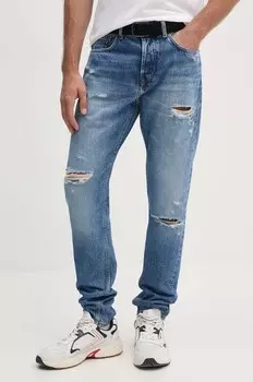 ЗАТЕЛЕННЫЕ ДЖИНСЫ Pepe Jeans, синий