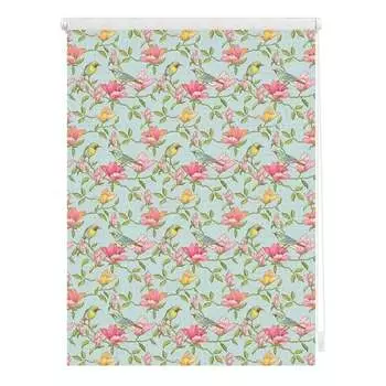 Затемняющие рулонные шторы Lichtblick Birds, 60x150x6 см цвет grn/pink