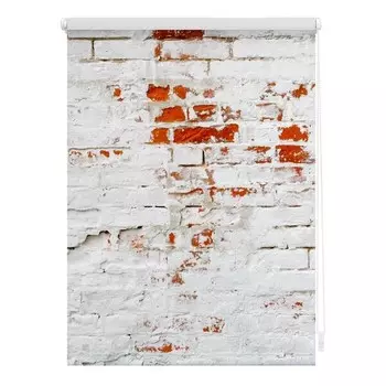 Затемняющие рулонные шторы Lichtblick Mauer, 90x150x6 см цвет wei/rot
