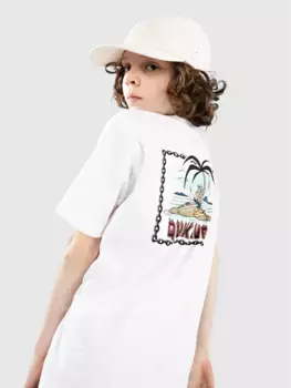Затерянная футболка Quiksilver, белый