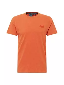 Зауженная футболка Superdry, апельсин