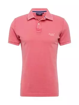 Зауженная футболка Superdry, светло-розовый