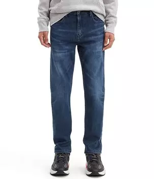 Зауженные эластичные джинсы Levi's Big & Tall 502 стандартного кроя, синий