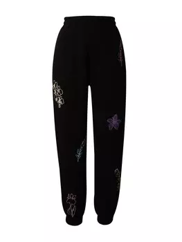 Зауженные брюки About You Lili, черный