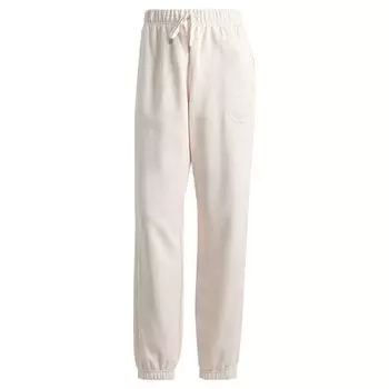 Зауженные брюки Adidas, бежевый