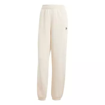 Зауженные брюки Adidas ESSENTIALS, бежевый
