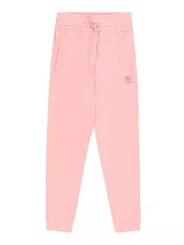 Зауженные брюки Adidas, розовый