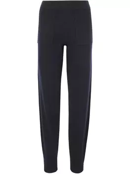 Зауженные брюки Allude, черный